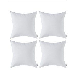 Pack of 4 Outdoor Waterproof Throw Pillow Covers